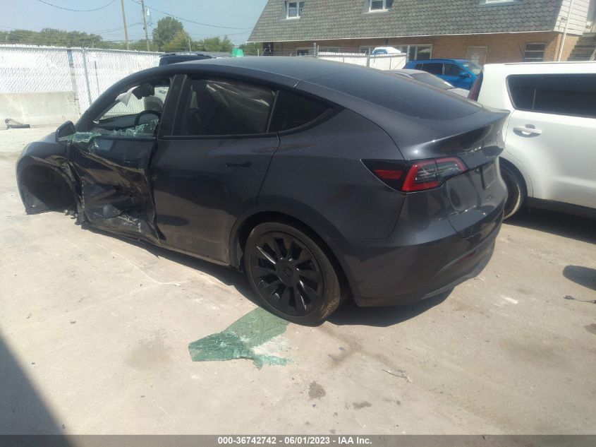 2022 TESLA MODEL Y LONG RANGE - 7SAYGDEE8NF437864