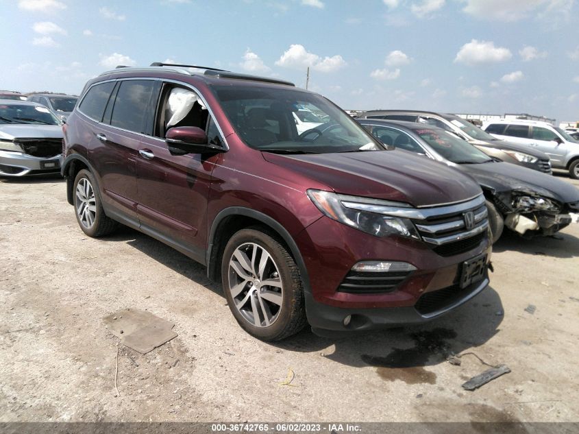 2018 HONDA PILOT TOURING - 5FNYF6H93JB046285