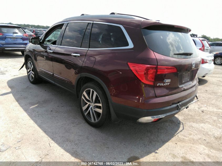 2018 HONDA PILOT TOURING - 5FNYF6H93JB046285