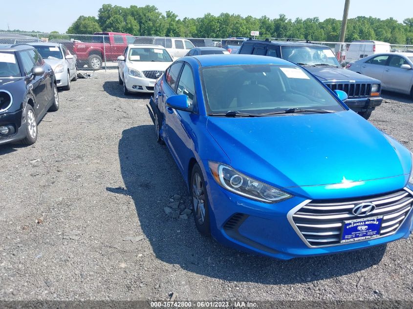 2017 HYUNDAI ELANTRA SE - KMHD84LF3HU371574