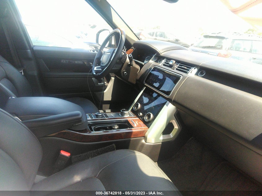 VIN SALGS2SVXKA544105 2019 LAND ROVER RANGE ROVER HSE