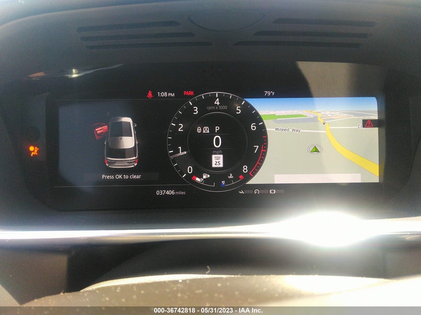 VIN SALGS2SVXKA544105 2019 LAND ROVER RANGE ROVER HSE