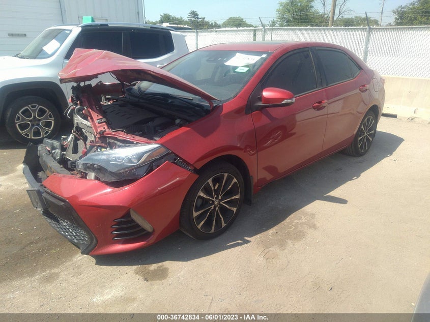 VIN 2T1BURHE5HC885265 2017 TOYOTA COROLLA L/LE/XLE/SE