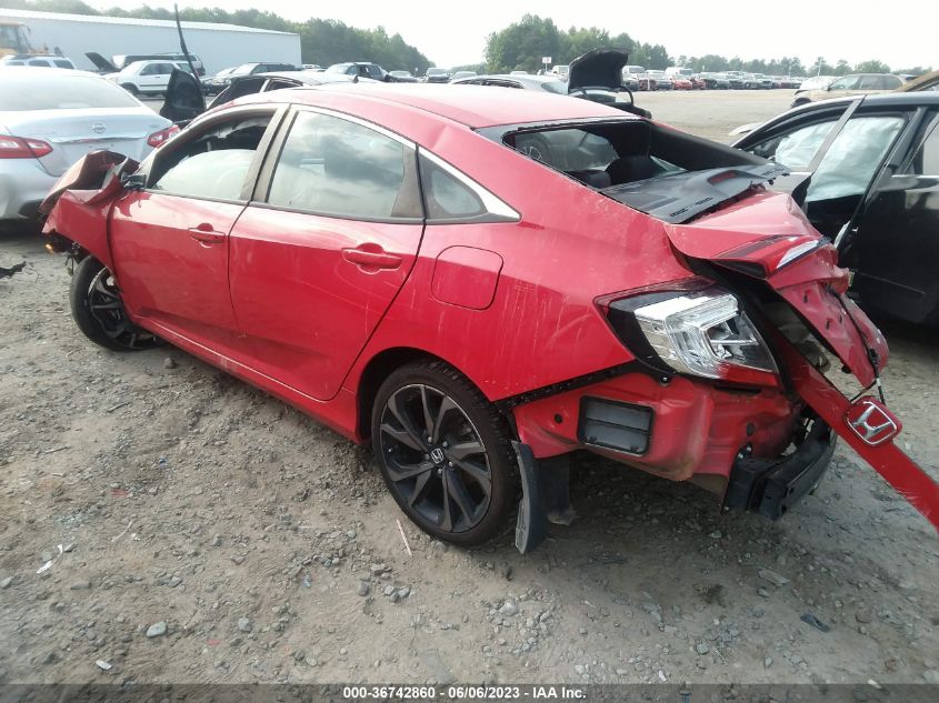 2020 HONDA CIVIC SEDAN SPORT - 2HGFC2F87LH549142