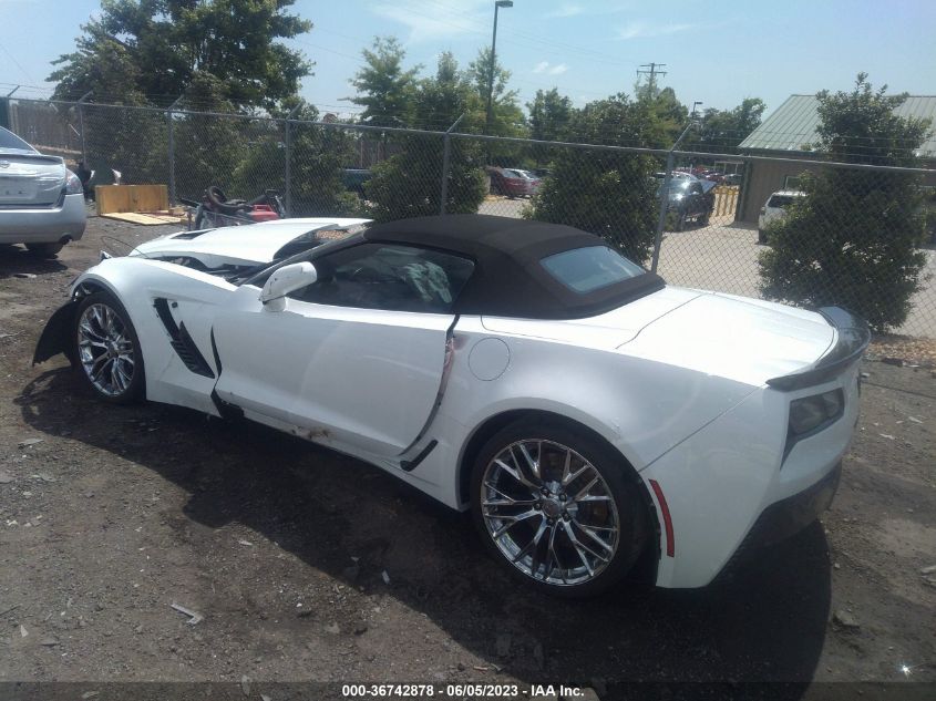 2017 CHEVROLET CORVETTE Z06 1LZ - 1G1YP3D6XH5605777