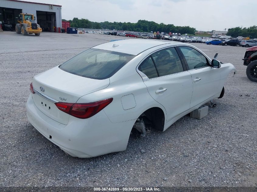 2021 INFINITI Q50 3.0T LUXE - JN1EV7BPXMM706484