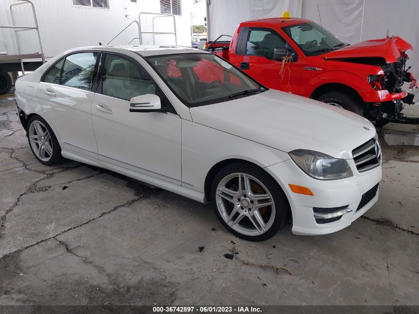 2014 MERCEDES-BENZ C-CLASS C 250 - WDDGF4HB3EG255904