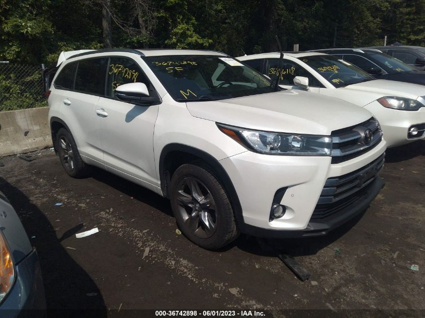 2018 TOYOTA HIGHLANDER LIMITED - 5TDDZRFHXJS494844