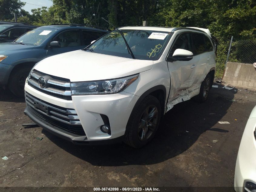 2018 TOYOTA HIGHLANDER LIMITED - 5TDDZRFHXJS494844