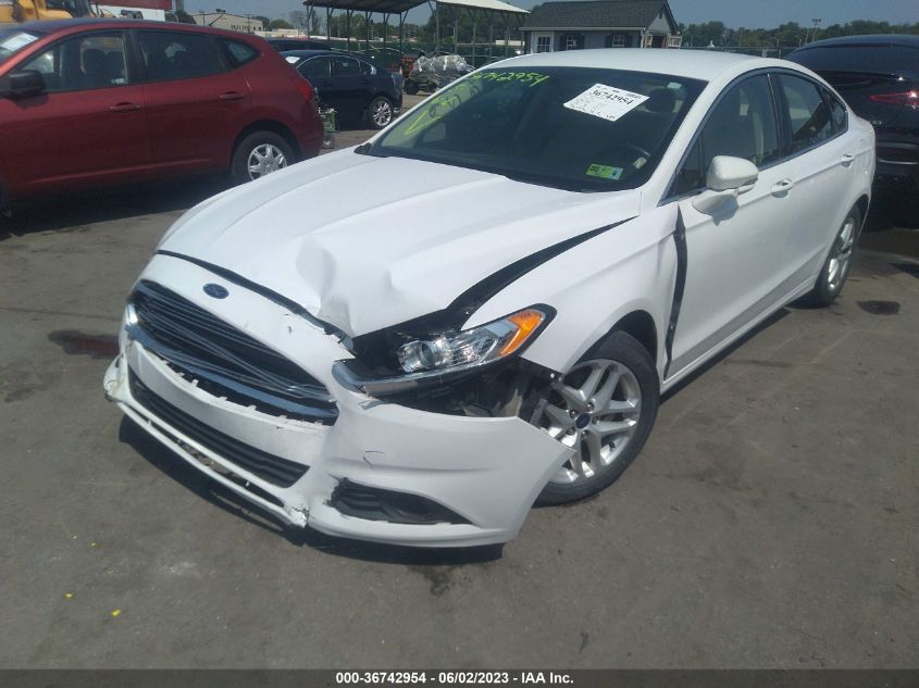 2016 FORD FUSION SE - 3FA6P0HD1GR286020