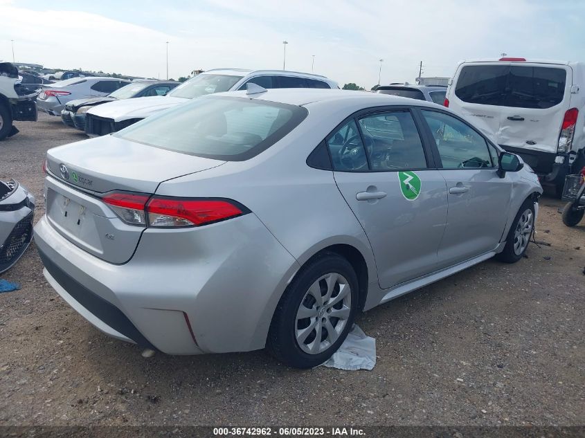 2022 TOYOTA COROLLA LE - 5YFEPMAE4NP340560