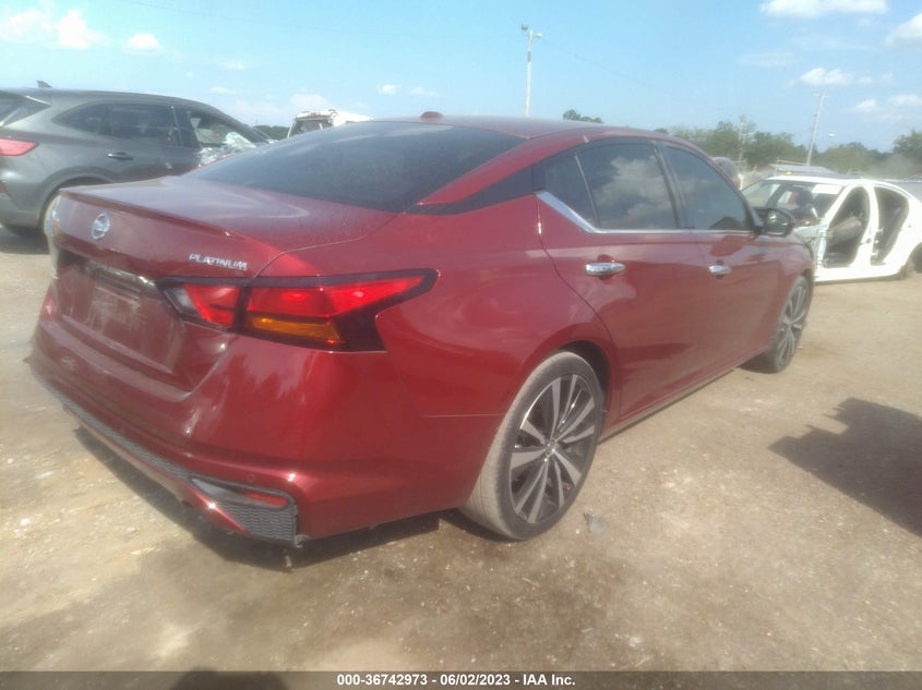 VIN 1N4BL4FV4KC108431 2019 NISSAN ALTIMA 2.5 PLATINUM