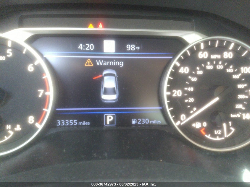 VIN 1N4BL4FV4KC108431 2019 NISSAN ALTIMA 2.5 PLATINUM