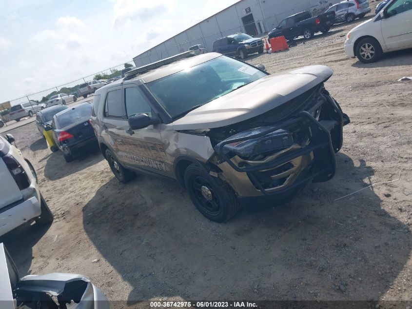 2017 FORD POLICE INTERCEPTOR - 1FM5K8AR0HGC78665
