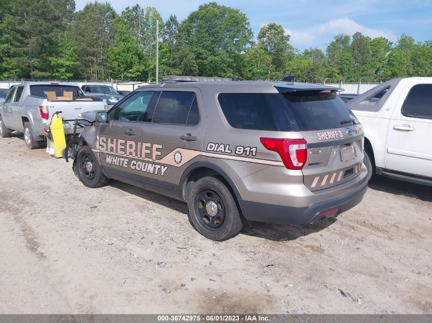 2017 FORD POLICE INTERCEPTOR - 1FM5K8AR0HGC78665
