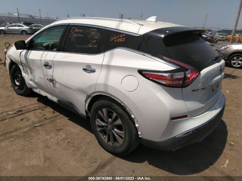 2016 NISSAN MURANO SL - 5N1AZ2MH3GN152045