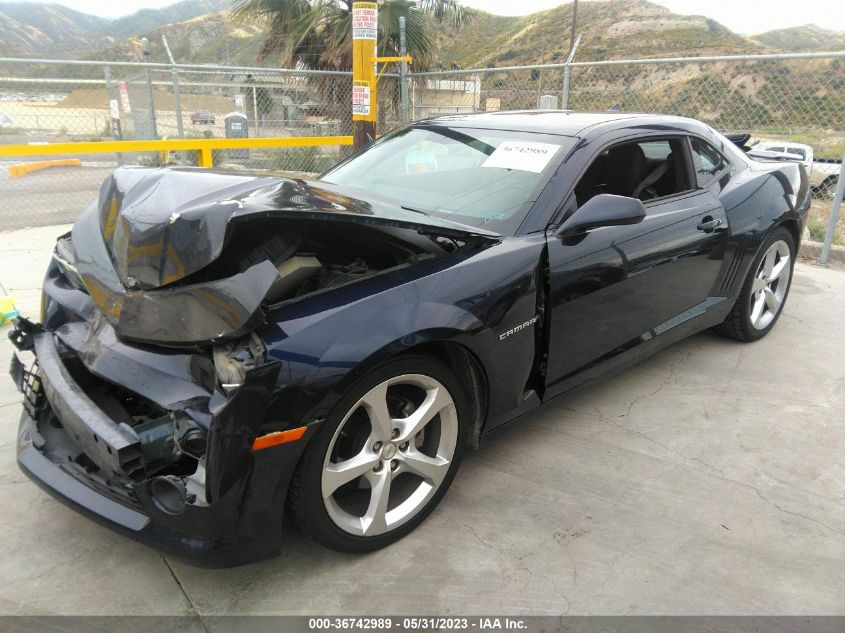 2015 CHEVROLET CAMARO LT - 2G1FF1E30F9173221