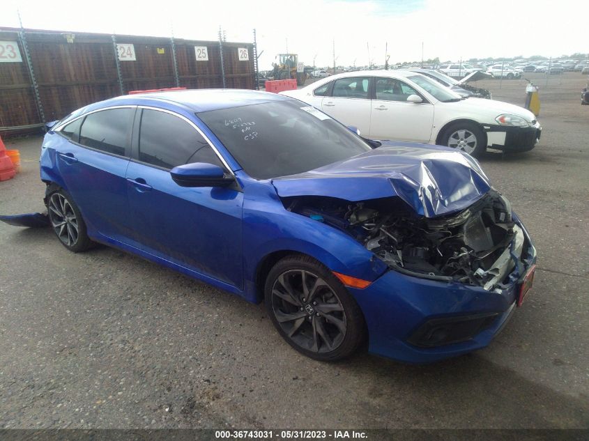 2019 HONDA CIVIC SEDAN SPORT - 2HGFC2F84KH533236