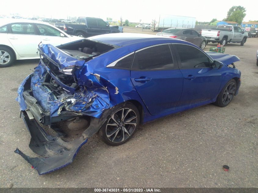2019 HONDA CIVIC SEDAN SPORT - 2HGFC2F84KH533236