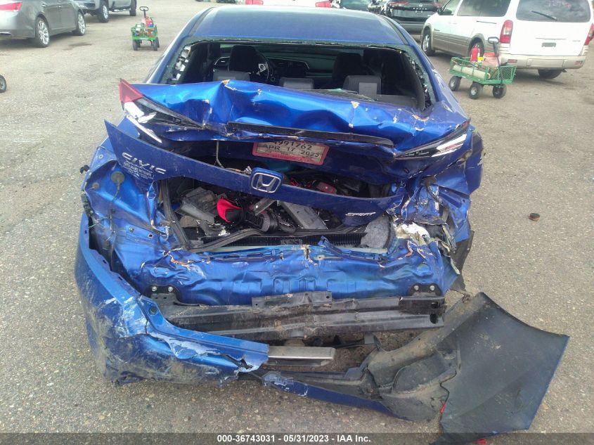 2019 HONDA CIVIC SEDAN SPORT - 2HGFC2F84KH533236