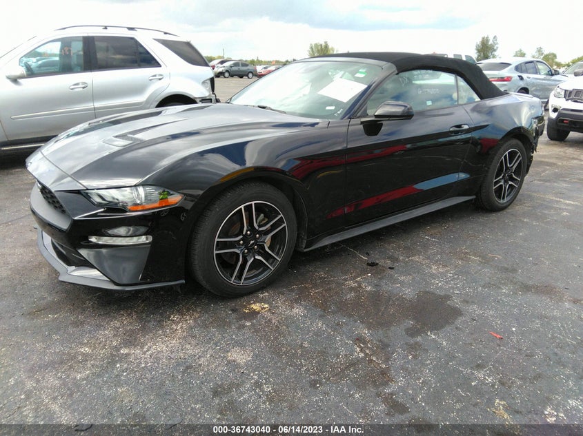 VIN 1FATP8UH1M5111761 2021 FORD MUSTANG ECOBOOST