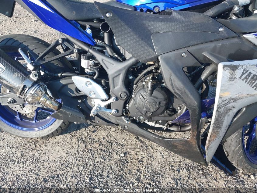 2015 YAMAHA YZFR3 MH3RH06Y5FK001463