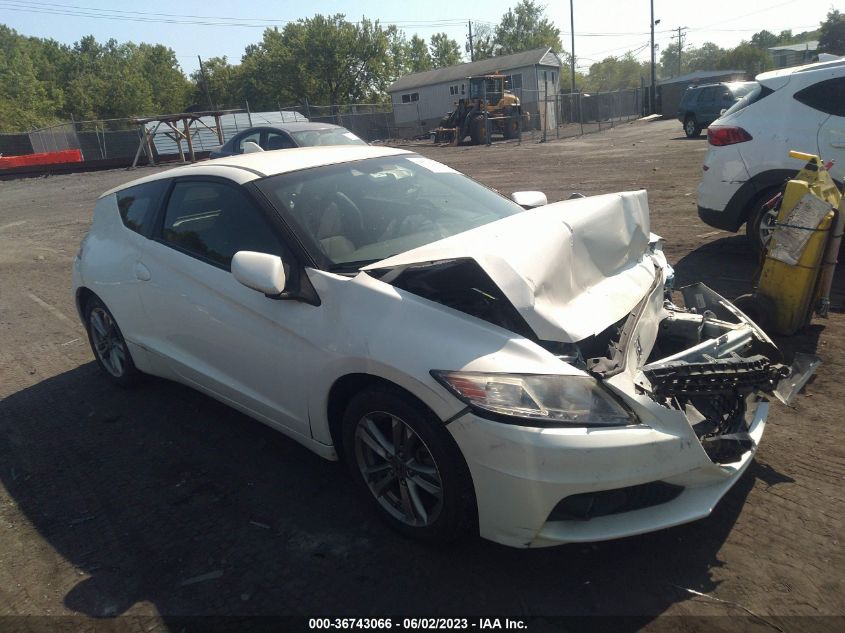 2013 HONDA CR-Z EX - JHMZF1D63DS002862