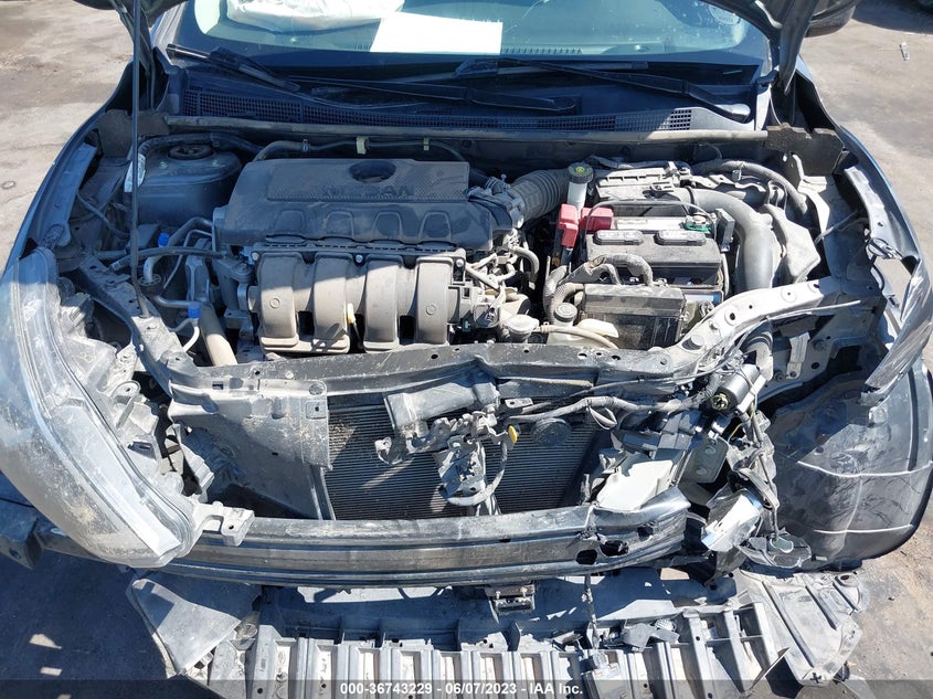VIN 3N1AB7AP2KY297013 2019 NISSAN SENTRA SV
