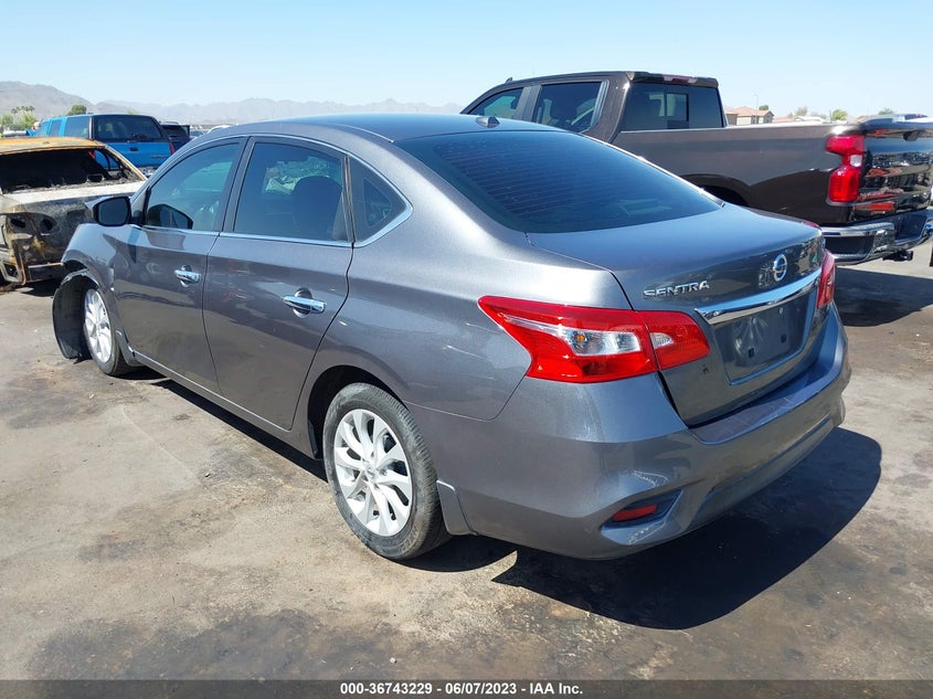 VIN 3N1AB7AP2KY297013 2019 NISSAN SENTRA SV