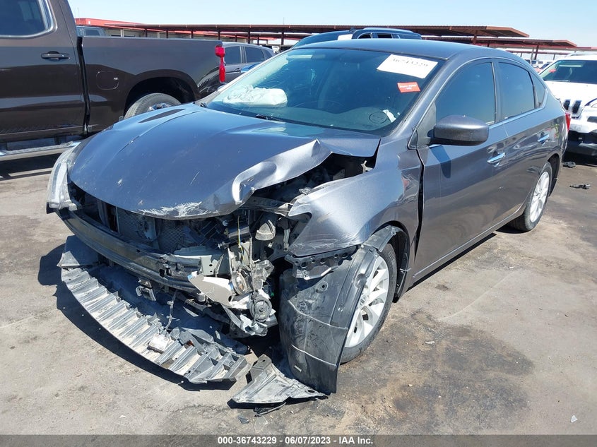 VIN 3N1AB7AP2KY297013 2019 NISSAN SENTRA SV