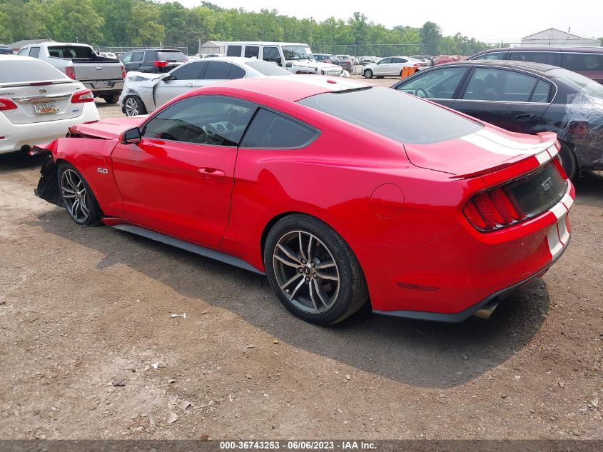 2015 FORD MUSTANG GT - 1FA6P8CF5F5312921