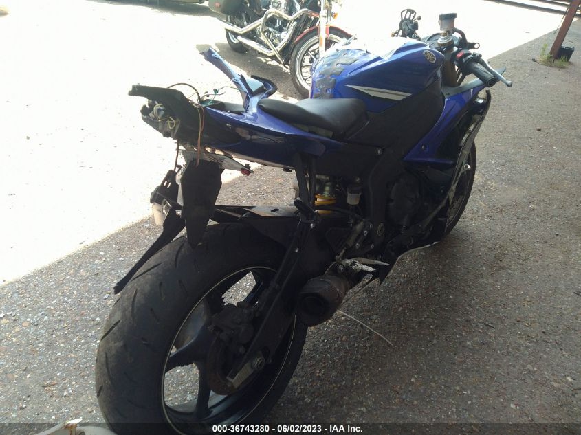 2013 YAMAHA YZFR6 JYARJ16E4DA029851