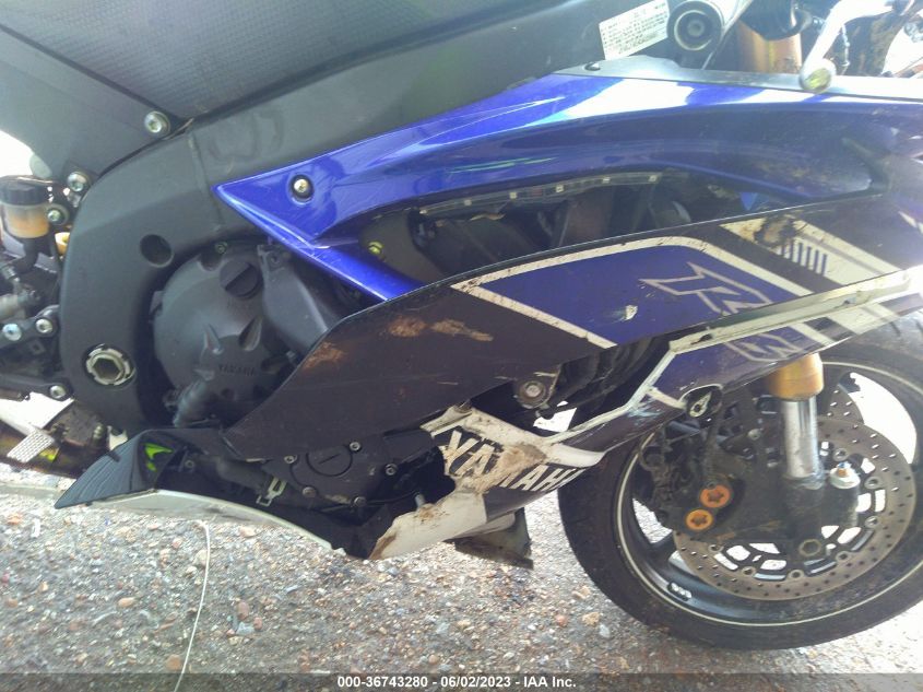 2013 YAMAHA YZFR6 JYARJ16E4DA029851