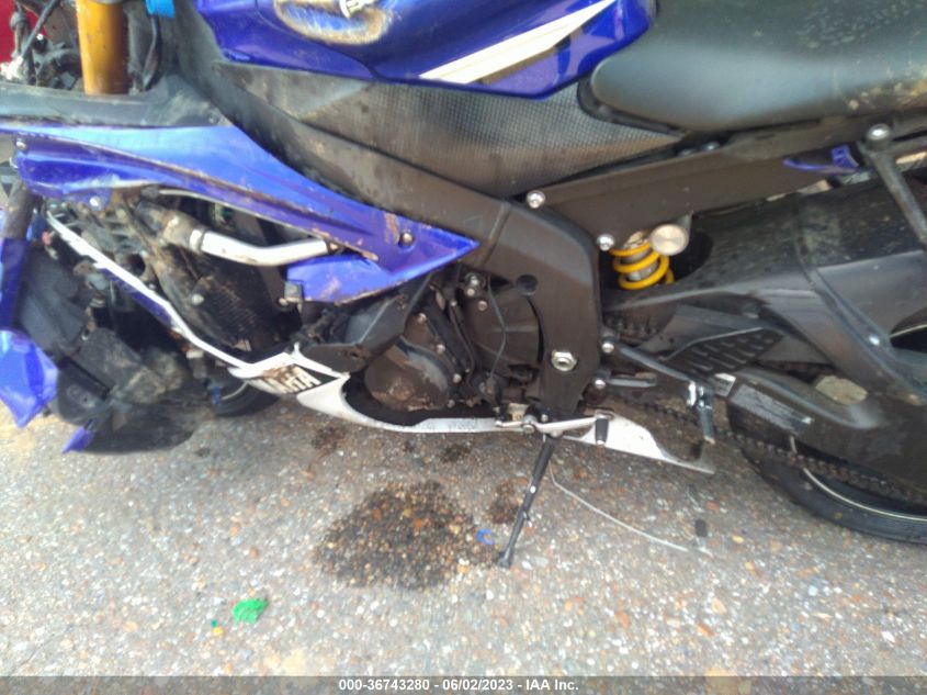 2013 YAMAHA YZFR6 JYARJ16E4DA029851