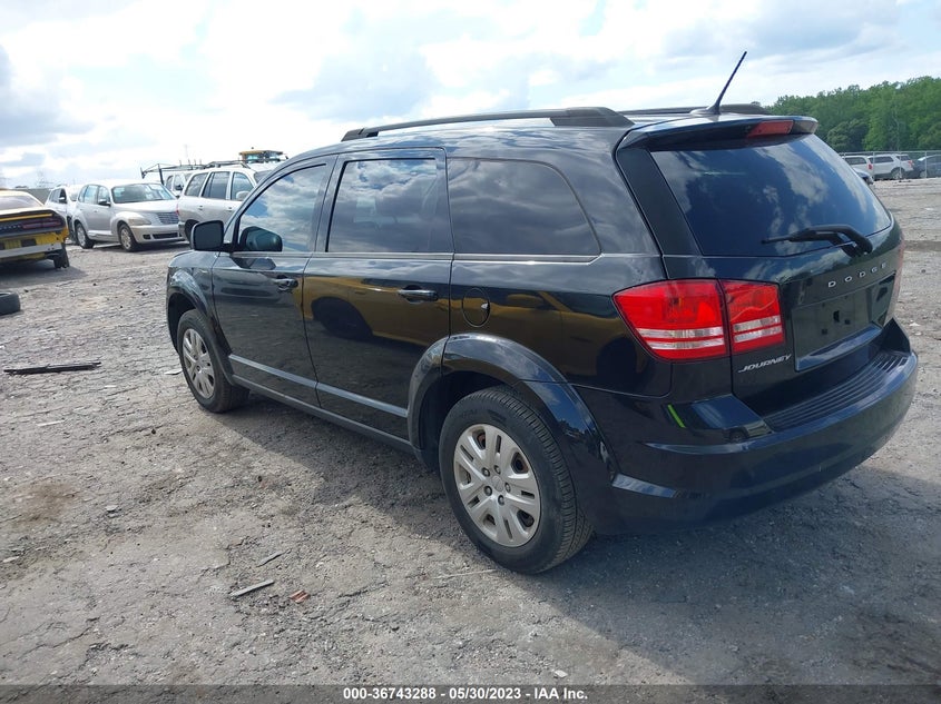 VIN 3C4PDCAB4JT276934 2018 DODGE JOURNEY SE