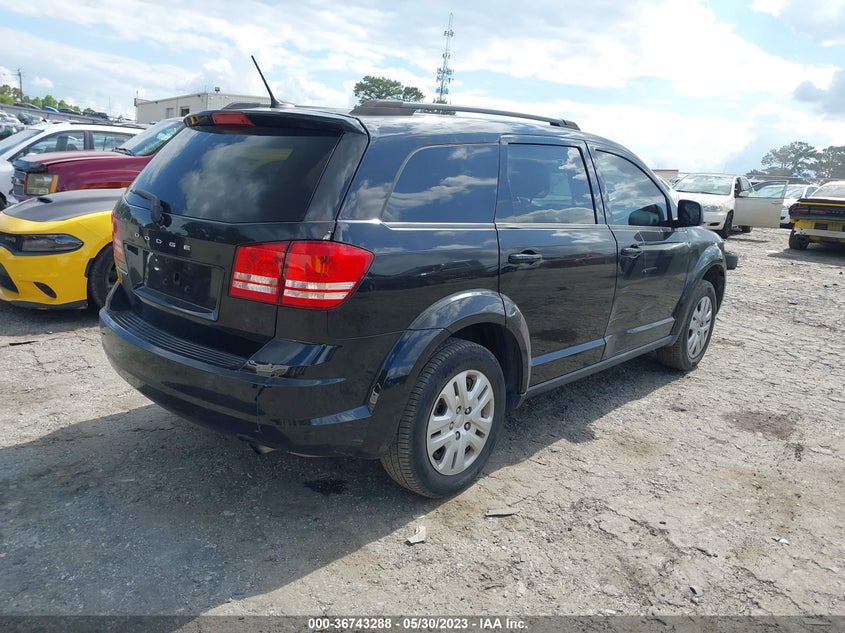 VIN 3C4PDCAB4JT276934 2018 DODGE JOURNEY SE