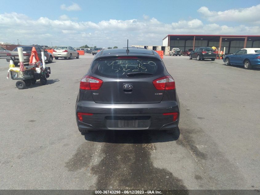 2016 KIA RIO EX - KNADN5A33G6621519