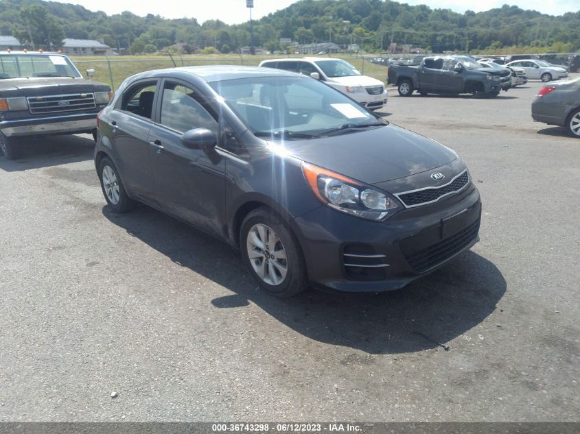 2016 KIA RIO EX - KNADN5A33G6621519