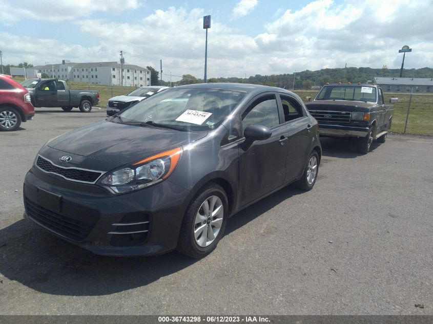 2016 KIA RIO EX - KNADN5A33G6621519
