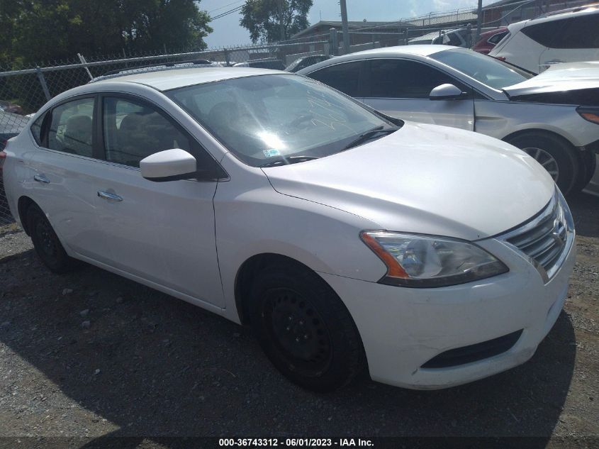 2014 NISSAN SENTRA S/FE+ S/SV/FE+ SV/SR/SL - 3N1AB7AP1EL681561