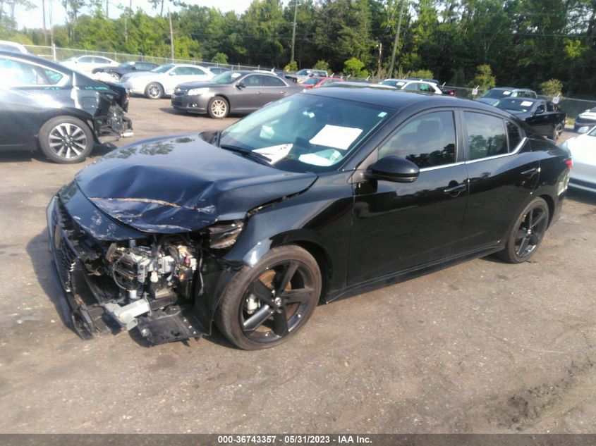 2022 NISSAN SENTRA SR - 3N1AB8DV9NY300610
