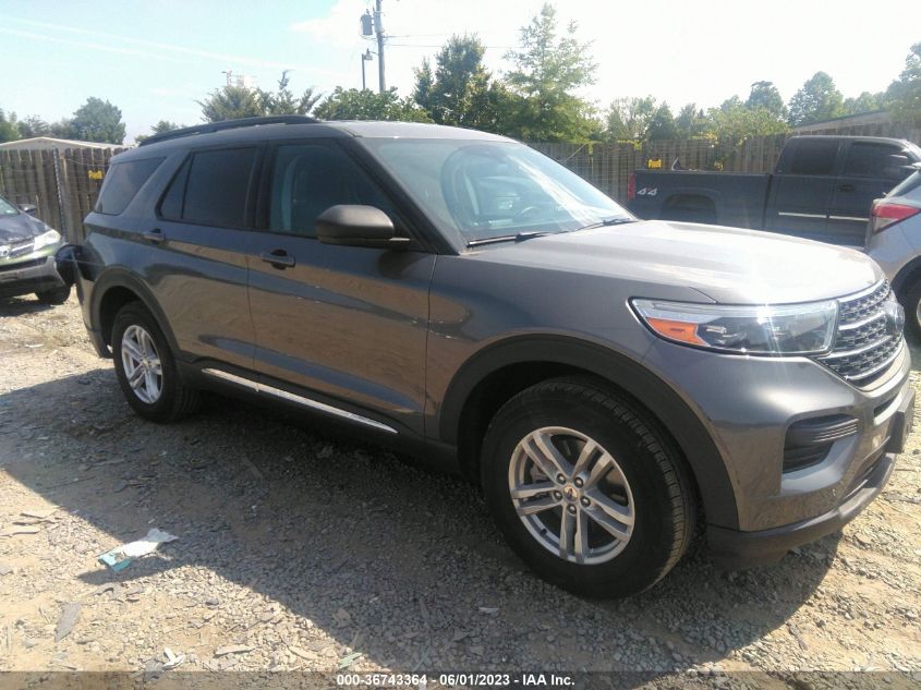 2022 FORD EXPLORER XLT - 1FMSK8DH0NGA34256