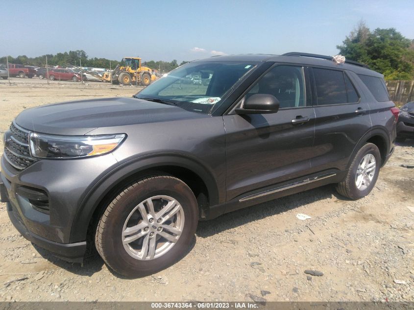 2022 FORD EXPLORER XLT - 1FMSK8DH0NGA34256