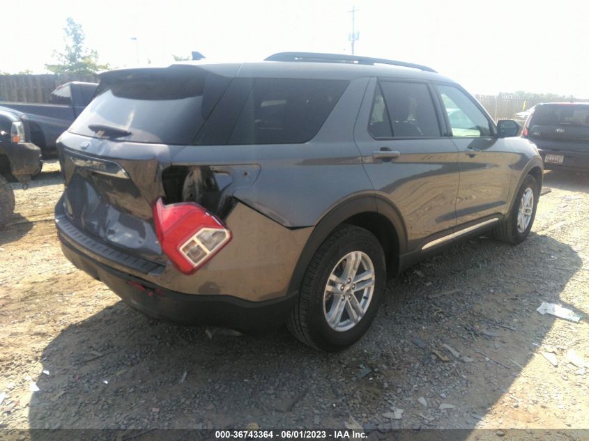 2022 FORD EXPLORER XLT - 1FMSK8DH0NGA34256