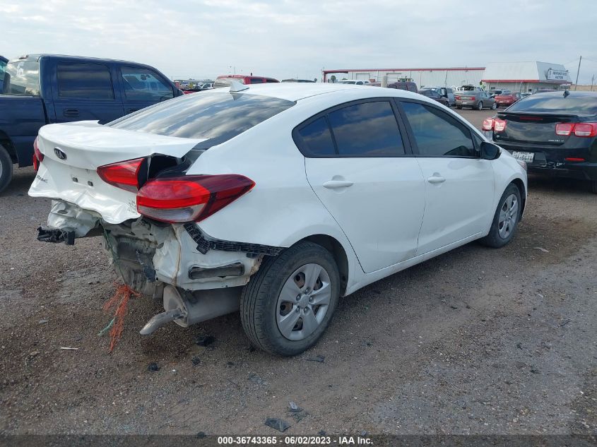 2017 KIA FORTE LX - 3KPFK4A71HE139306