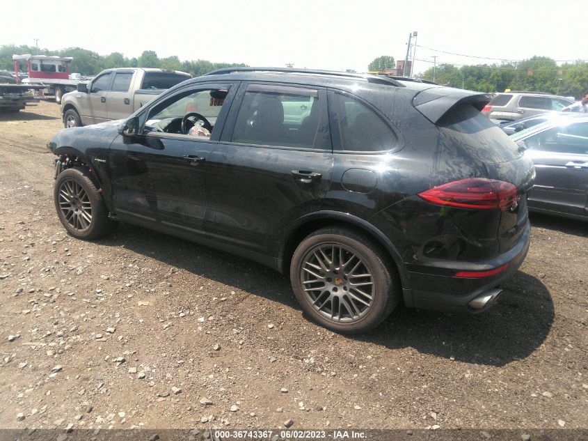 2017 PORSCHE CAYENNE S E-HYBRID - WP1AE2A2XHLA73063