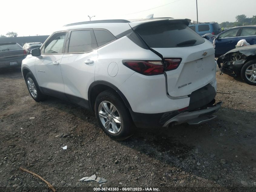 2022 CHEVROLET BLAZER LT - 3GNKBHR45NS233824