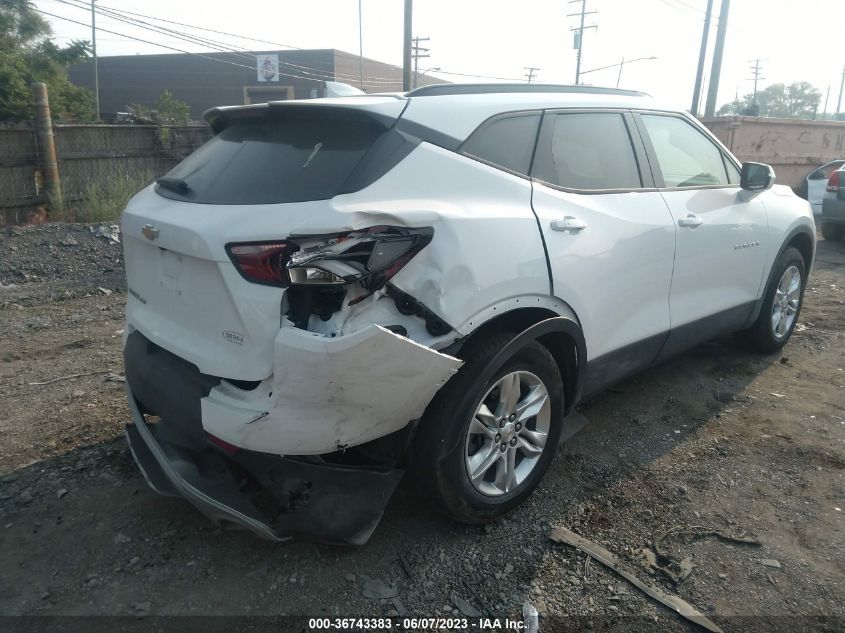 2022 CHEVROLET BLAZER LT - 3GNKBHR45NS233824