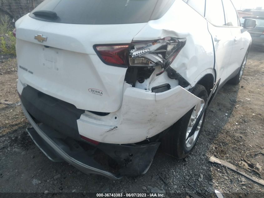 2022 CHEVROLET BLAZER LT - 3GNKBHR45NS233824