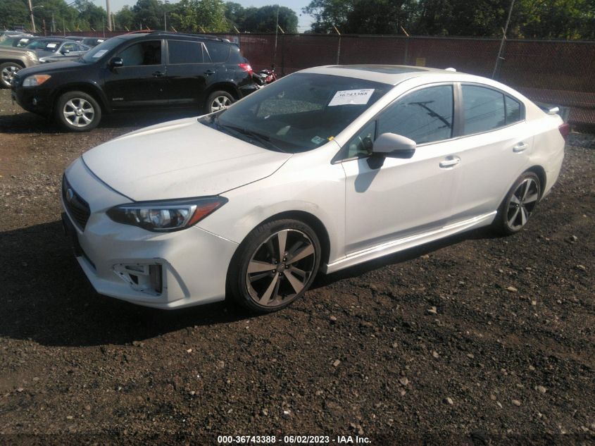 2019 SUBARU IMPREZA SPORT - 4S3GKAM6XK3605402
